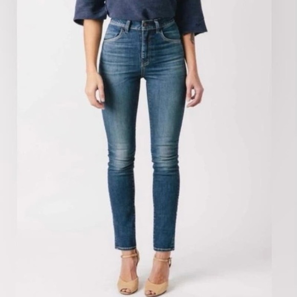 Imogene + Willie Women’s Elizabeth Denim Jeans High Rise Cotton Stretch - Picture 2 of 12